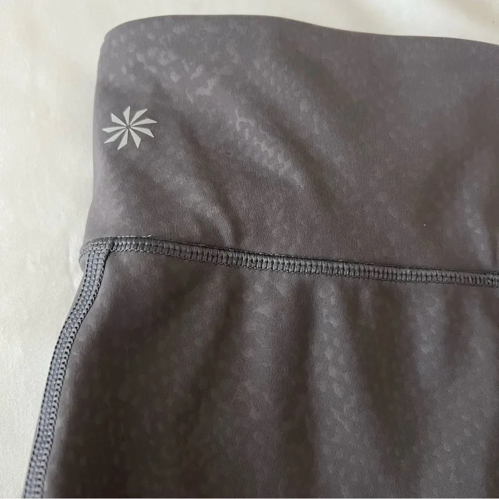 Athleta leggings purple print full length women’s size S - Picture 2 of 7